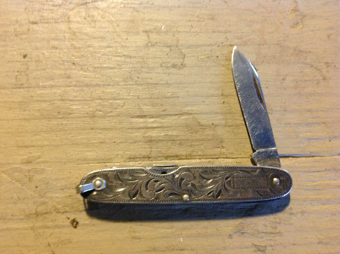 Sterling Silver Japan Pocket Knife - $ 50.00