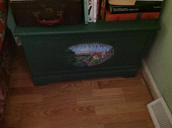 Painted Green Chest $ 100.00