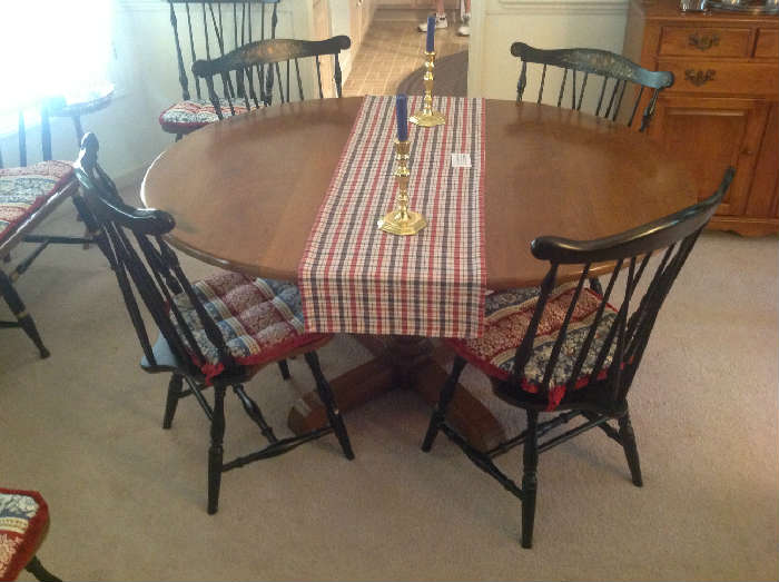 Dining Table with 6 chairs - Hitchcock $ 500.00