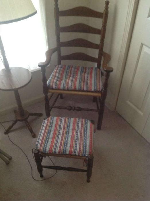 Chair / ottoman - $ 100.00