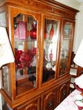 Glass front China Hutch $ 250