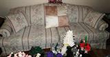 Sofa with 3 pillows $ 175.