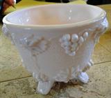 Vintage milk glass bowl