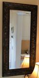 Item # K4 - Wood framed mirror $ 40.00