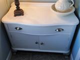 Item # M11 - White decorative dresser $ 250.00.