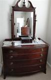 Item BD1-2 Antique women's chest with mirror $ 250.00
