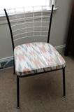 Item BD1-6 Metal padded chair $ 10.00