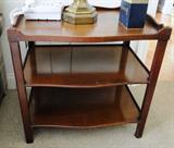 Item FR13 Magogany end table $ 75.00