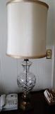 Item FR10 - Glass lamp $ 40.00