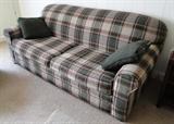 Item FR9 Plaid sleeper sofa $ 200.00