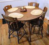 Item K1 Kitchen table with 4 chairs $ 150.00