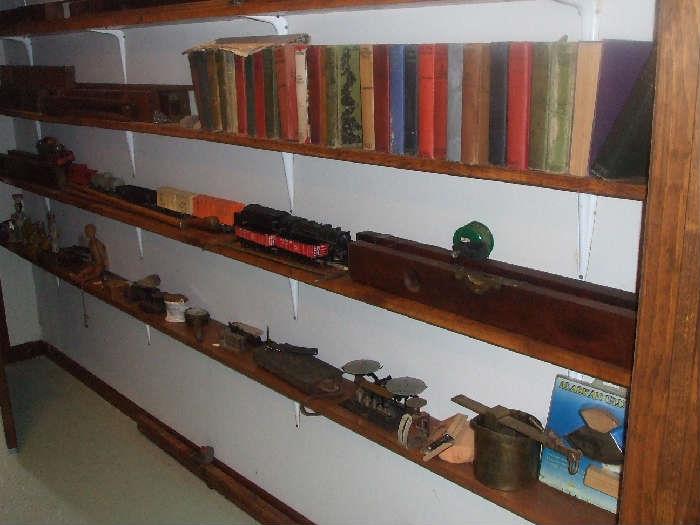 books, trains and more scales and tools