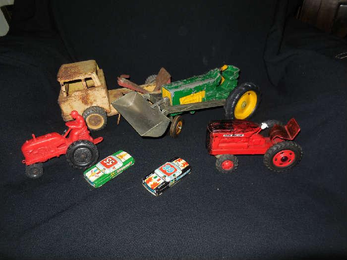 Tin and rubber toys