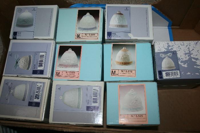 Large Lladro collection most in original boxes!