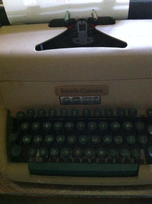                    Smith-Corona manual typewriter
