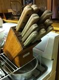                            1 of several knife sets