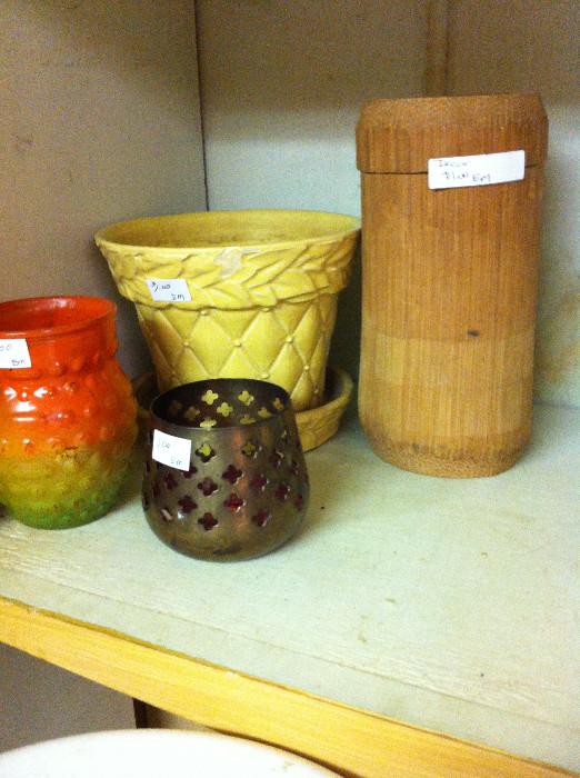                                Variety of vases