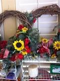                                 Colorful wreaths