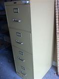                               4-drawer file cabinet