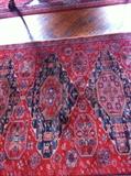                      6.10 x 4.3 rug with reds & blues
