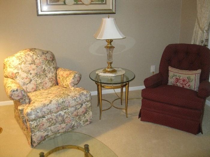 Floral chair - $150