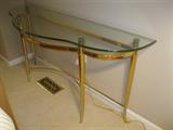 glass top table