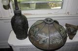 Antique Lamp . . . Shade Broke