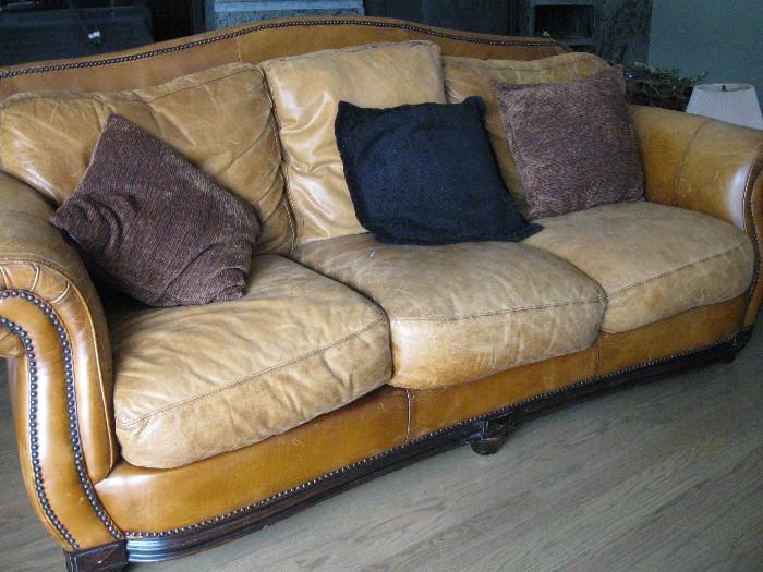 Great leather sofa