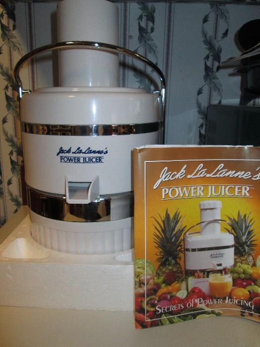 Jack LaLanne's Power Juicer out of box, never used
