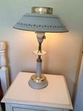Vintage aluminum lamp. Perfect!