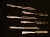 Gorham Camellia Sterling silver place French luncheon knives.