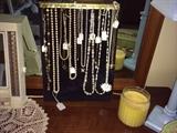 Fun and pretty costume jewelry, necklaces, earrings and pins.