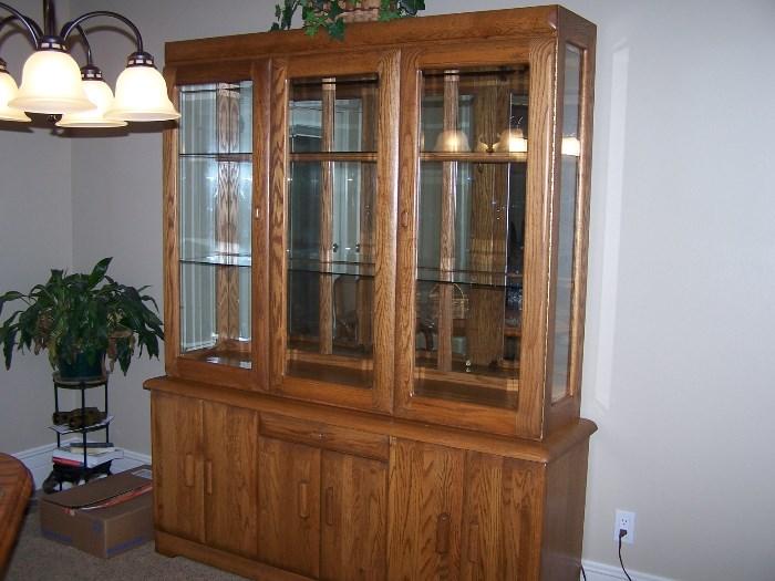 Great China Hutch - Solid wood!
