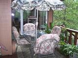 Large Patio set with Umbrella