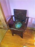 OAK POTTY CHAIR