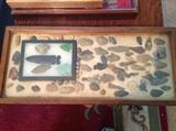 ARROWHEAD COLLECTION - ONE OF SEVERAL CASES OF ARROWHEADS
