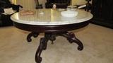 Round Marble Top Coffee Table