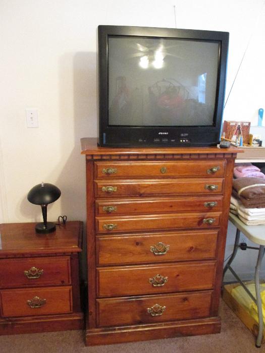 Chest of Drawers and Night Stand
