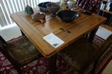 ANTIQUE REVELATION TABLE WITH SECRET COMPARTMENT