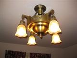 ANTIQUE LIGHT FIXTURE