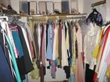 RACKS OF VINTAGE CLOTHES