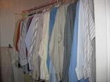 MANY LARGE MAN'S SHIRTS
