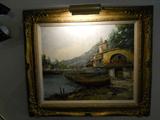J. Sosa original oil painting