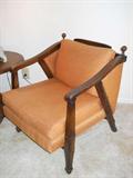 Cool orange accent chair