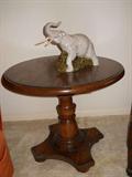 Solid Oak Accent table