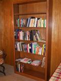 Oak Bookcase...lots of books too!