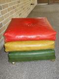 Retro stacked cushions