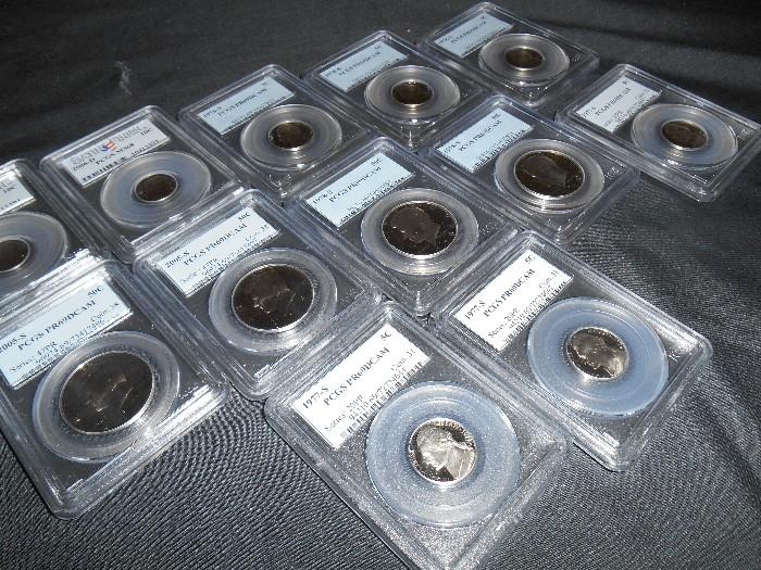 Nice Selection of Graded Coins