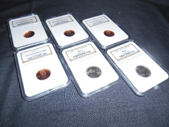 More Graded Coins