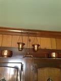 Copper scale and bowls